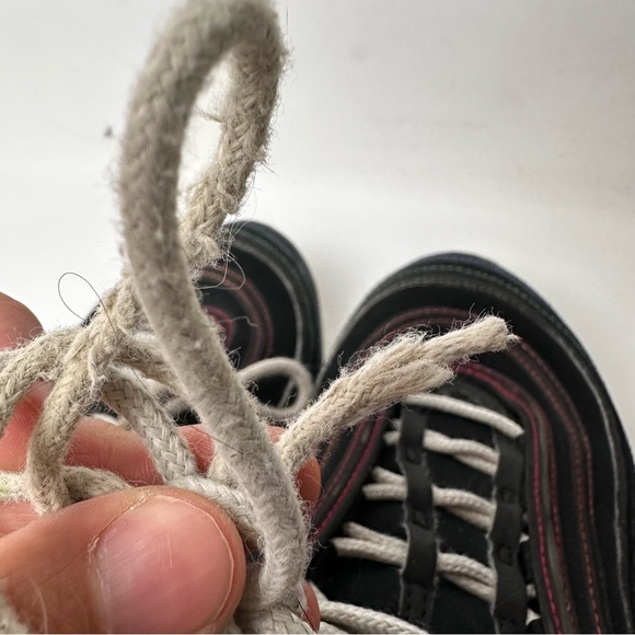 Nike Women’s Sz 8.5 Air Max 97 Multi Stitch Rainbow Training Running Sneakers - Picture 4 of 9